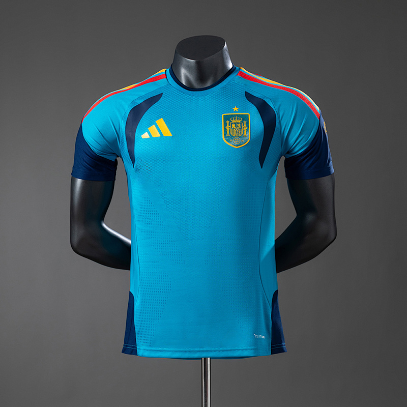 Spain 2026 Player Version Training - Blue Jersey S-XXL